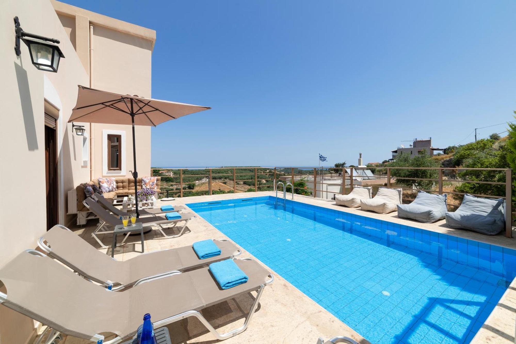 Cretan Sunny Villa Kournás 外观 照片