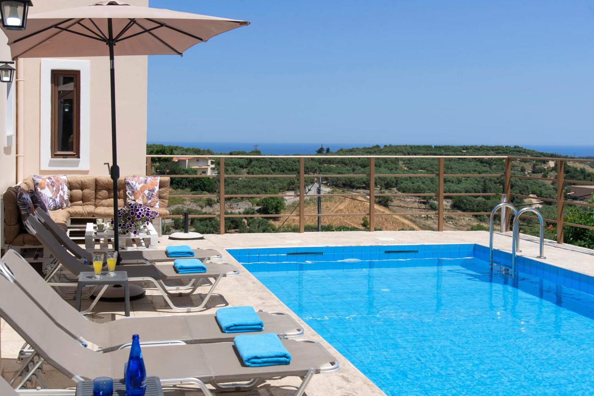 Cretan Sunny Villa Kournás 外观 照片